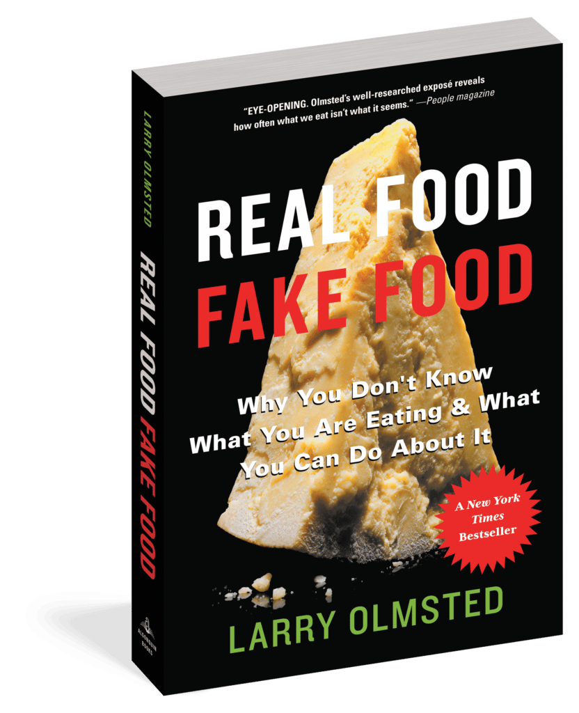 Real Food/Fake Food book cover.