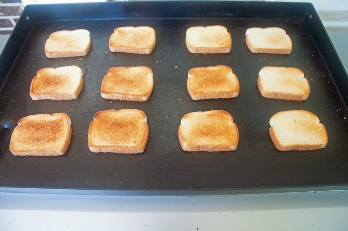 Weber Griddle Bread Test