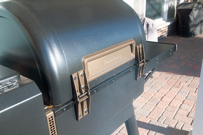 Traeger Ironwood exhaust vent