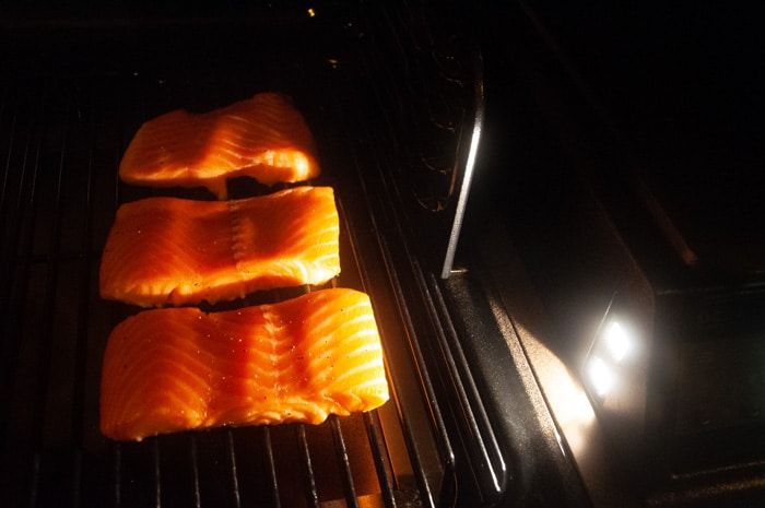 Traeger Ironwood salmon