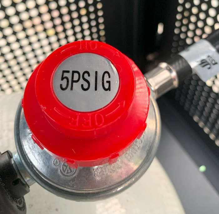 Blackstone Pizza Oven regulator