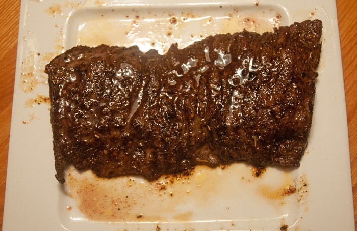 Woodfire steak