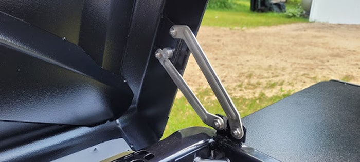 Flatrock lid hinge