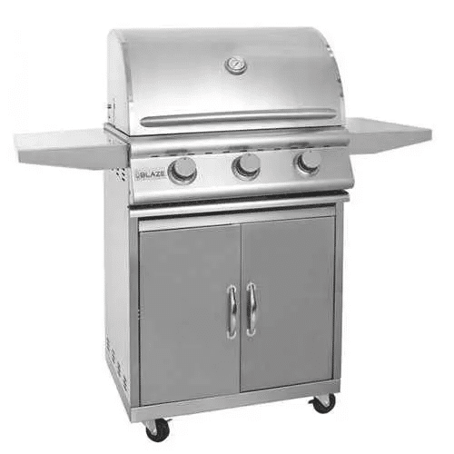 blaze 25inch 3 burner cart