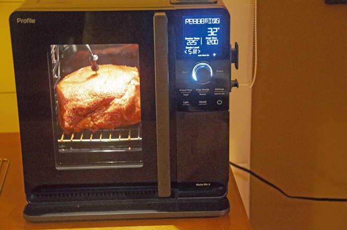 GE Indoor Smoker pork butt