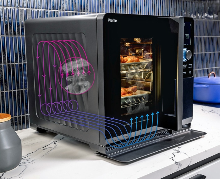 GE Indoor Smoker air flow