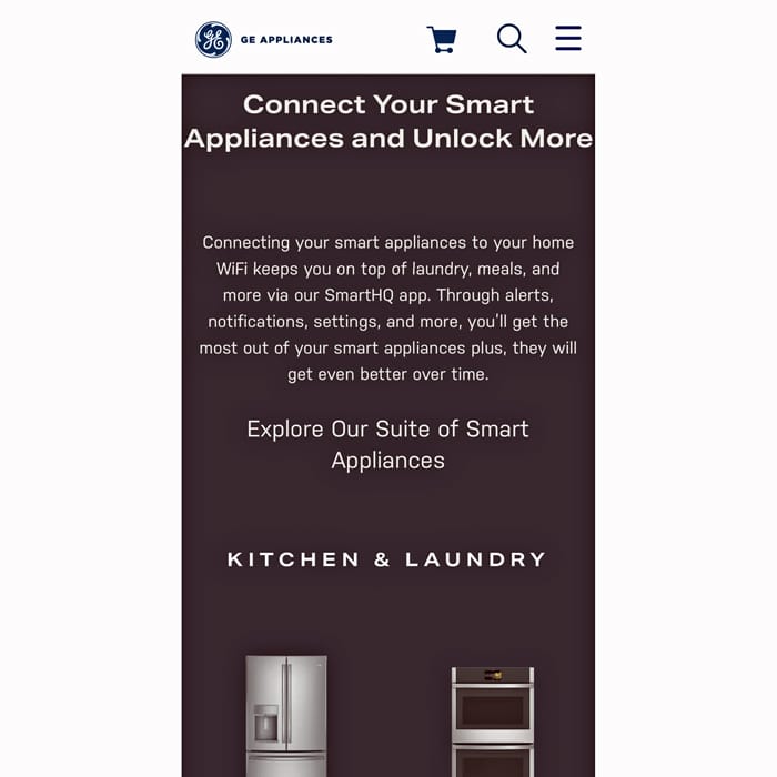 GE Indoor Smoker SmartHQ App