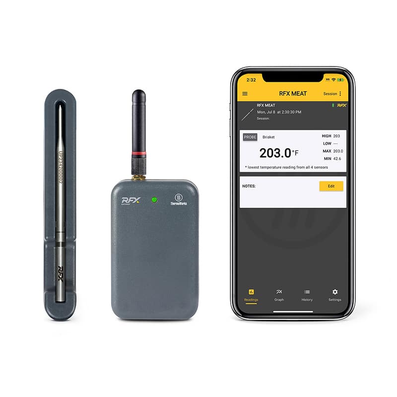 ThermoWorks RFX Wireless Thermometer.