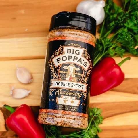 Big Poppa's Double Seasoning.