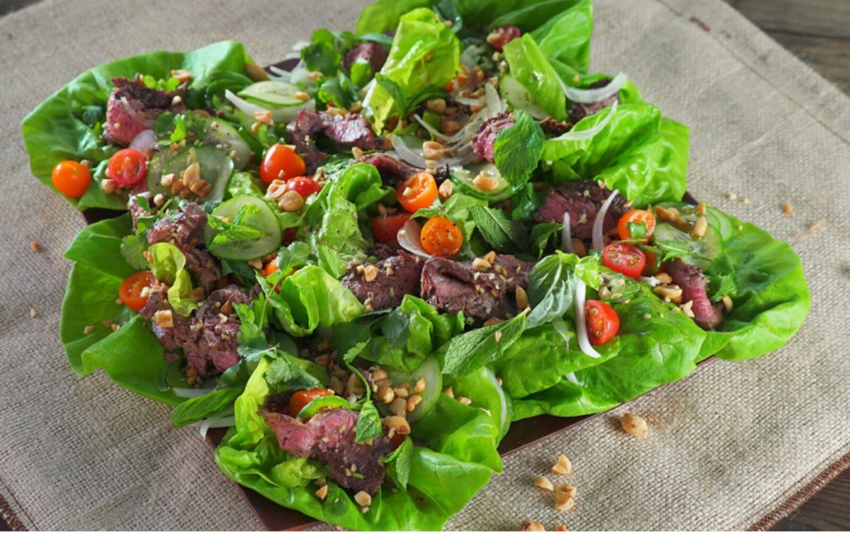 Thai Beef Salad.