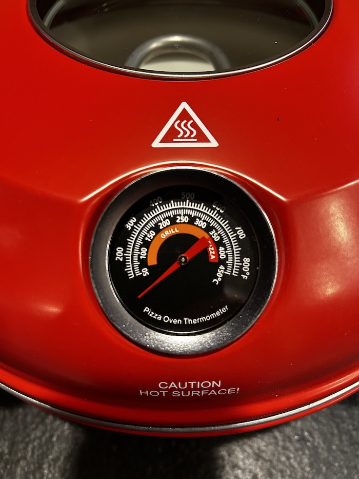 culinary chef pizza oven heat indicator