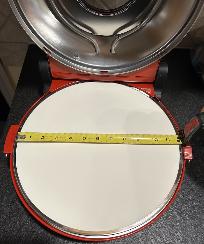 culinary chef pizza oven stone diameter