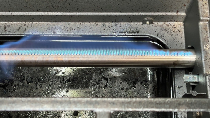 Weber Spirit burner boosted