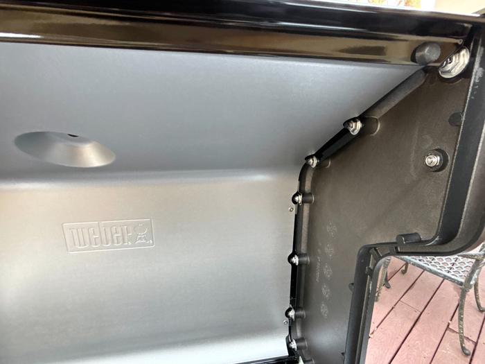 Weber Spirit double walled hood