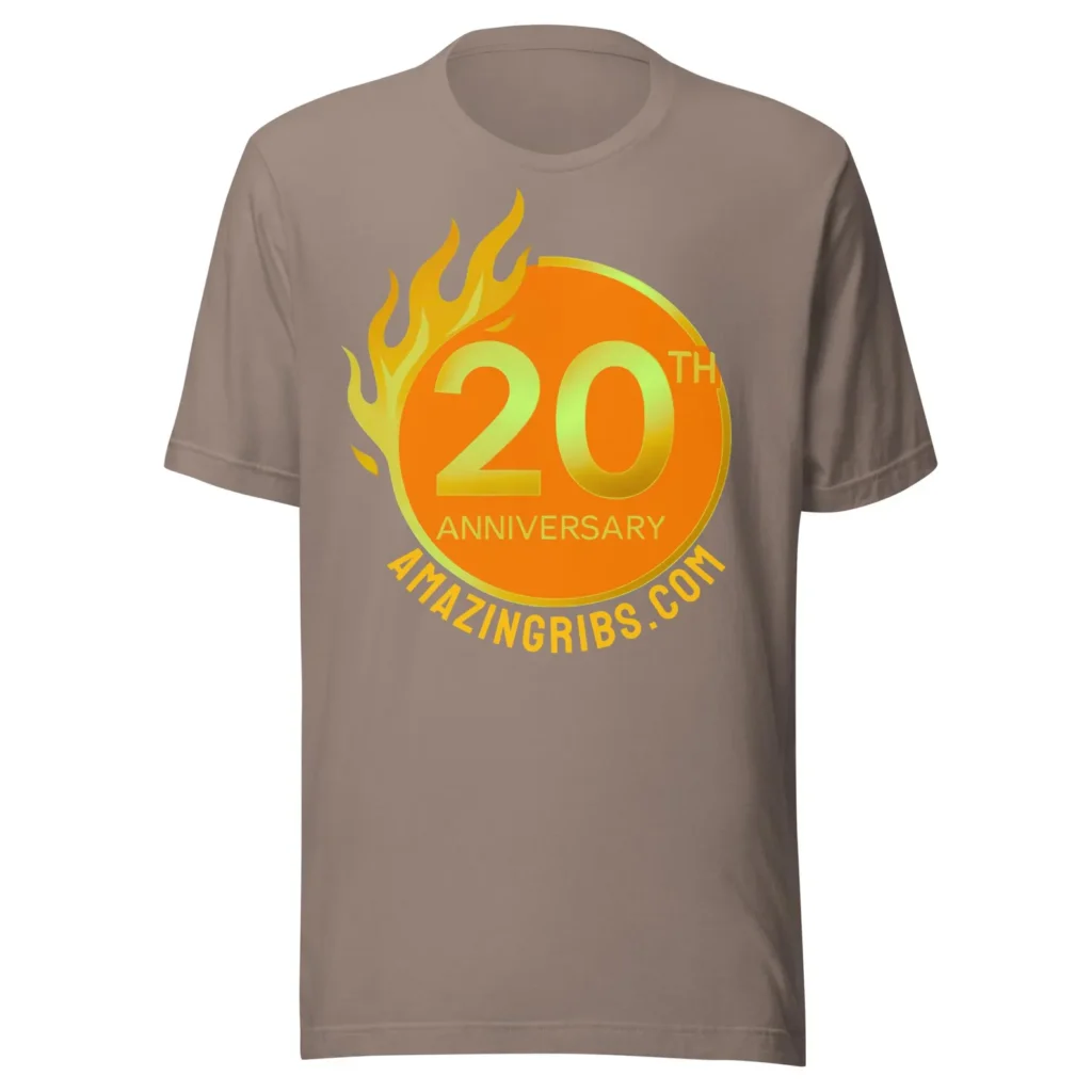 20th Anniversary Tshirt Gold